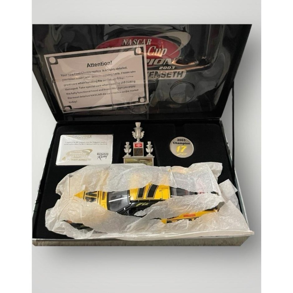 2003 First Choice Matt Kenseth Championship Roush Employee Edition Team Caliber